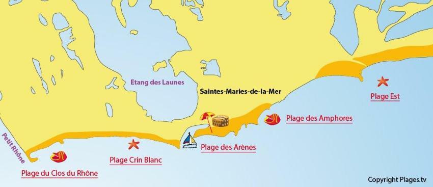 Hotel Le Neptune En Camargue 생트마리들라메르 외부 사진